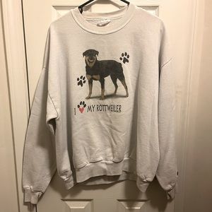 Vintage Rottweiler crewneck sweatshirt